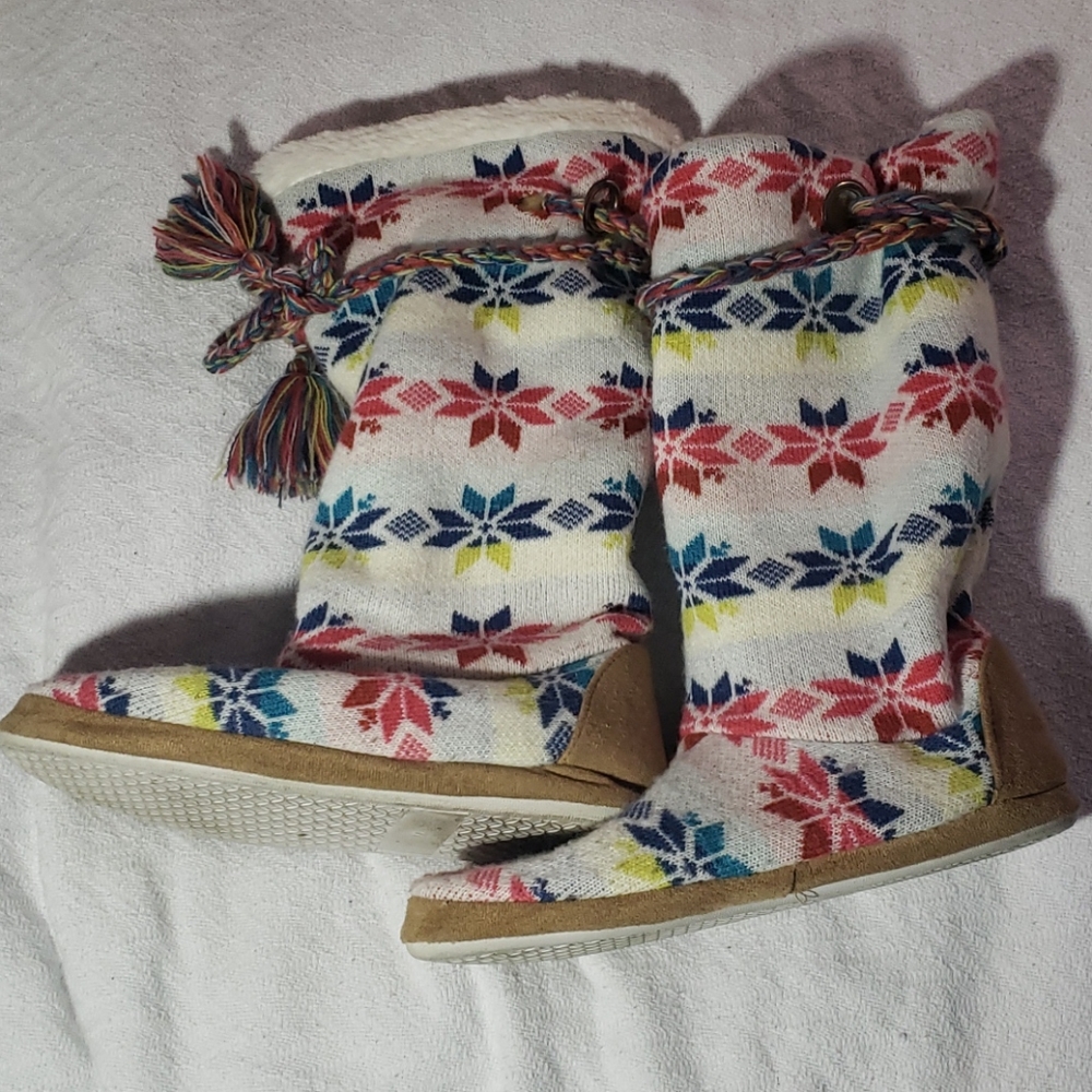 Tall slippers